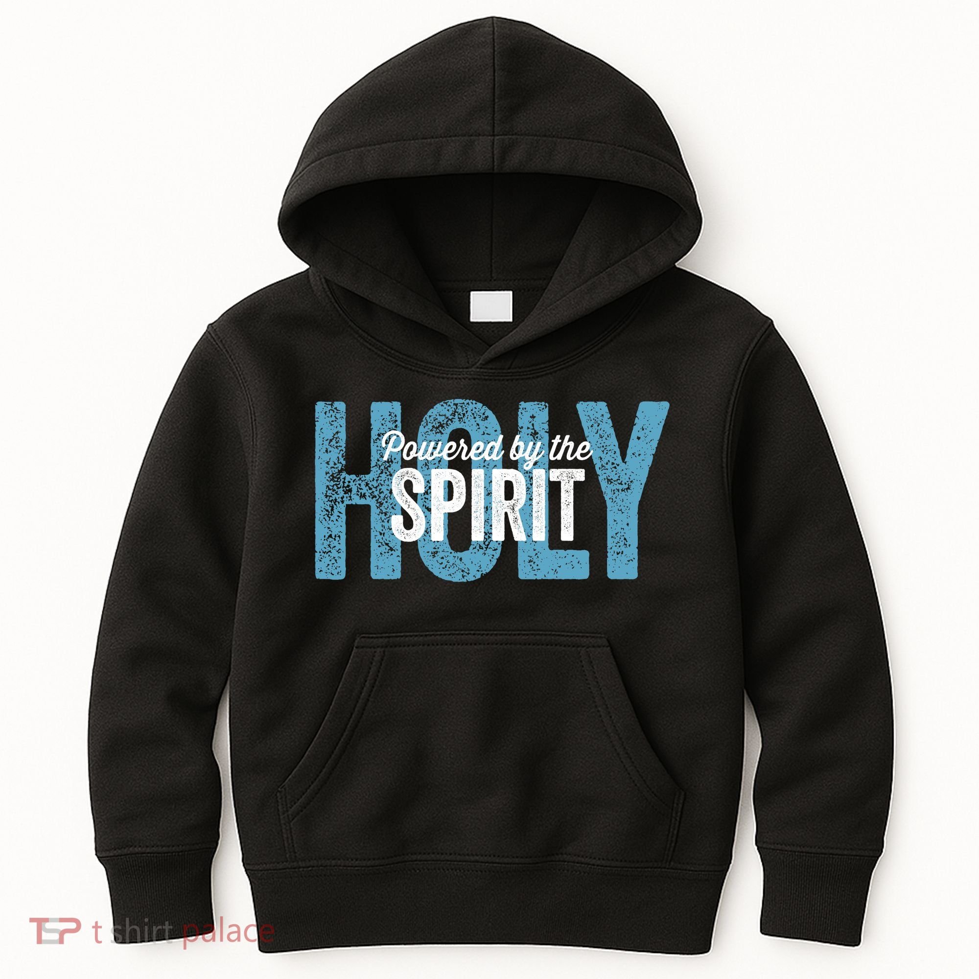 Powered By The Holy Spirit Kids Hoodie