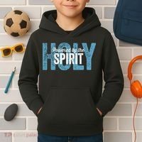 Powered By The Holy Spirit Kids Hoodie thumb 2