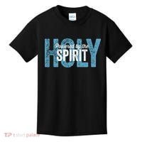 Powered By The Holy Spirit Kids T-Shirt thumb 0