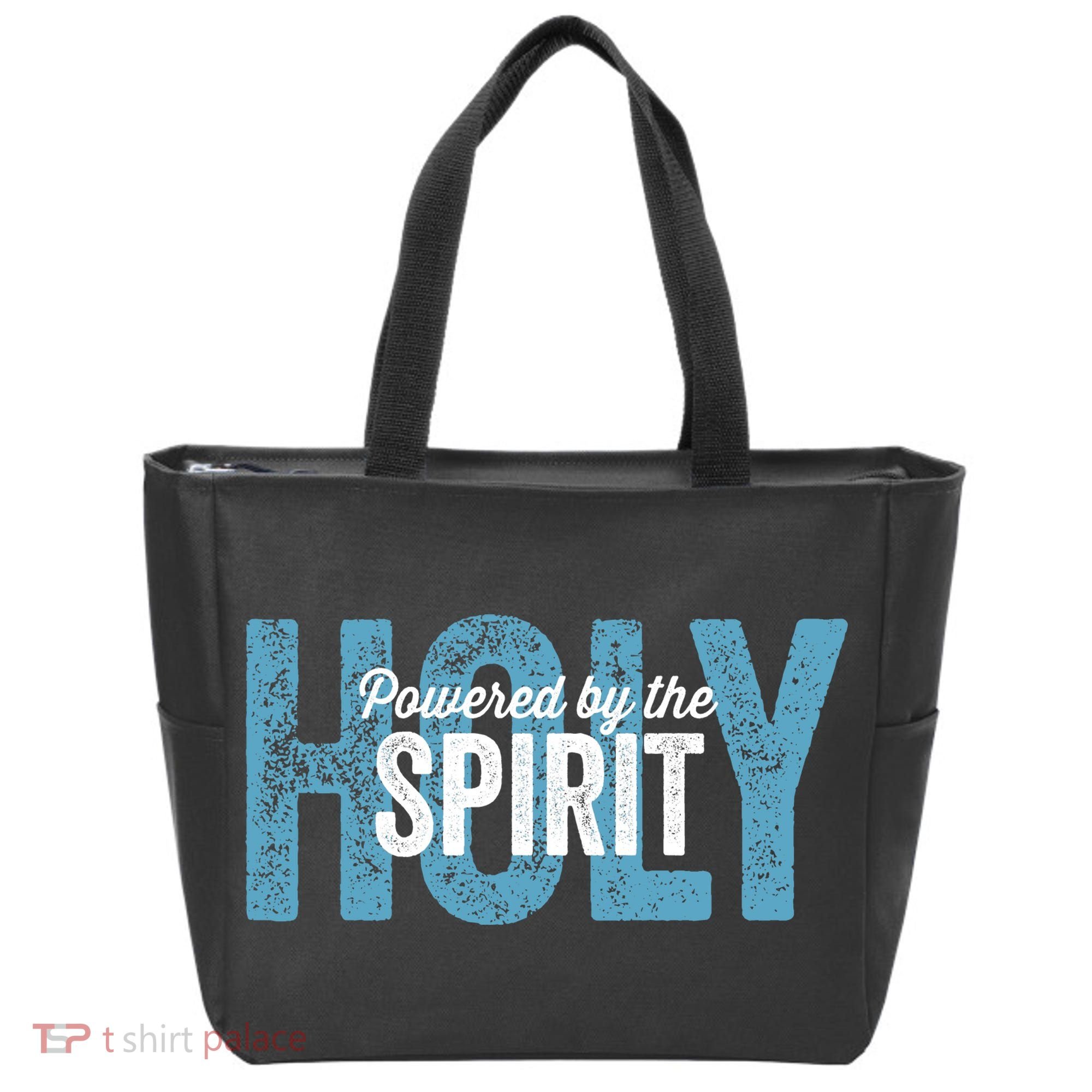 Powered By The Holy Spirit Tote Bag
