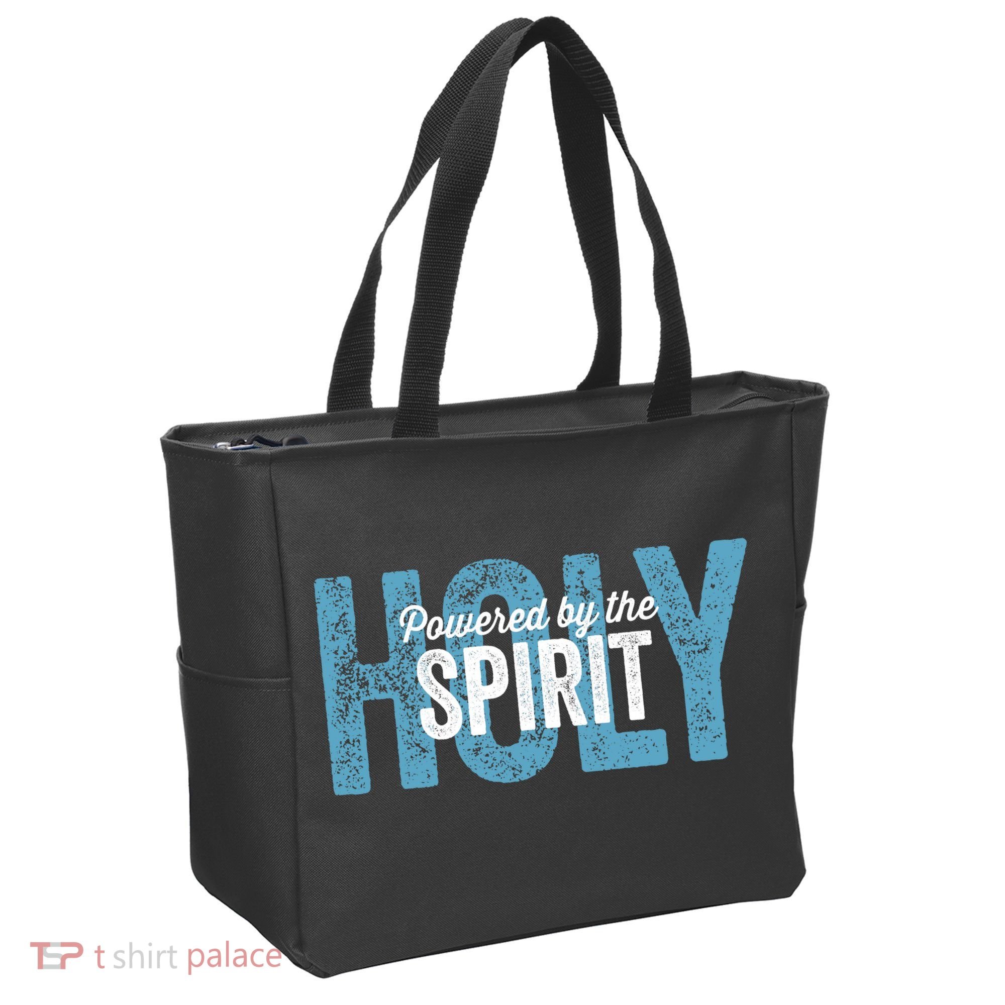 Powered By The Holy Spirit Tote Bag