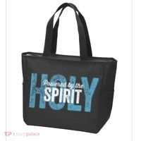 Powered By The Holy Spirit Tote Bag thumb 3