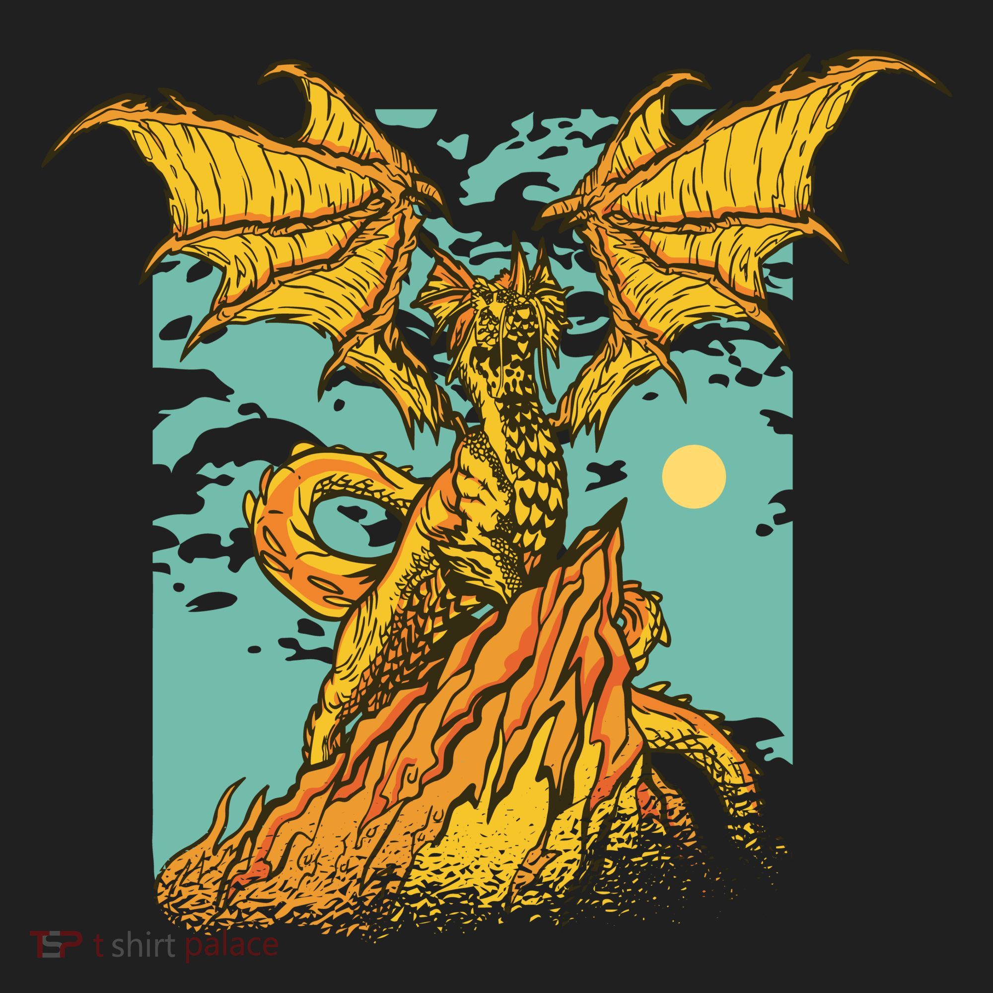 Powerful Dragon Creature Women's Sweatshirt