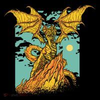 Powerful Dragon Creature Toddler Hoodie thumb 2