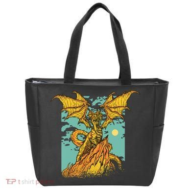 Powerful Dragon Creature Tote Bag
