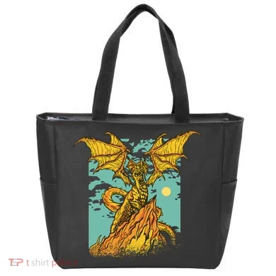 Powerful Dragon Creature Tote Bag