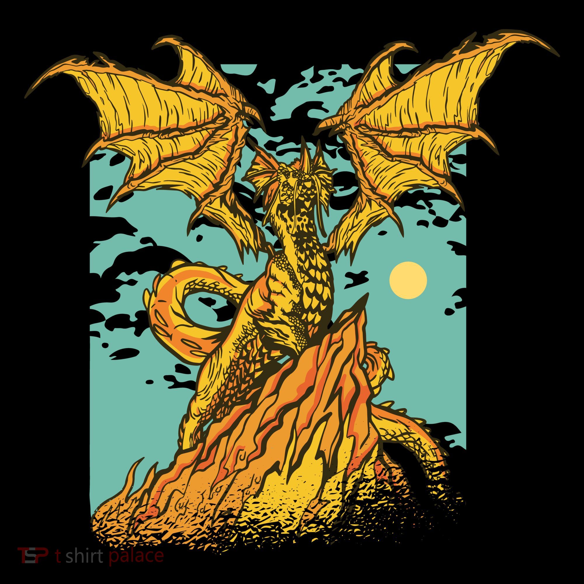 Powerful Dragon Creature Tote Bag