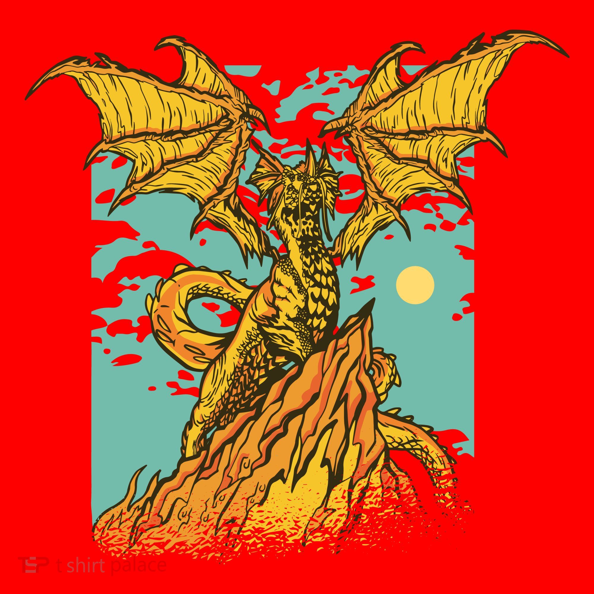Powerful Dragon Creature Santa Hat
