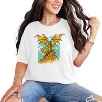 Powerful Dragon Creature Comfort Colors T-Shirt thumb 0