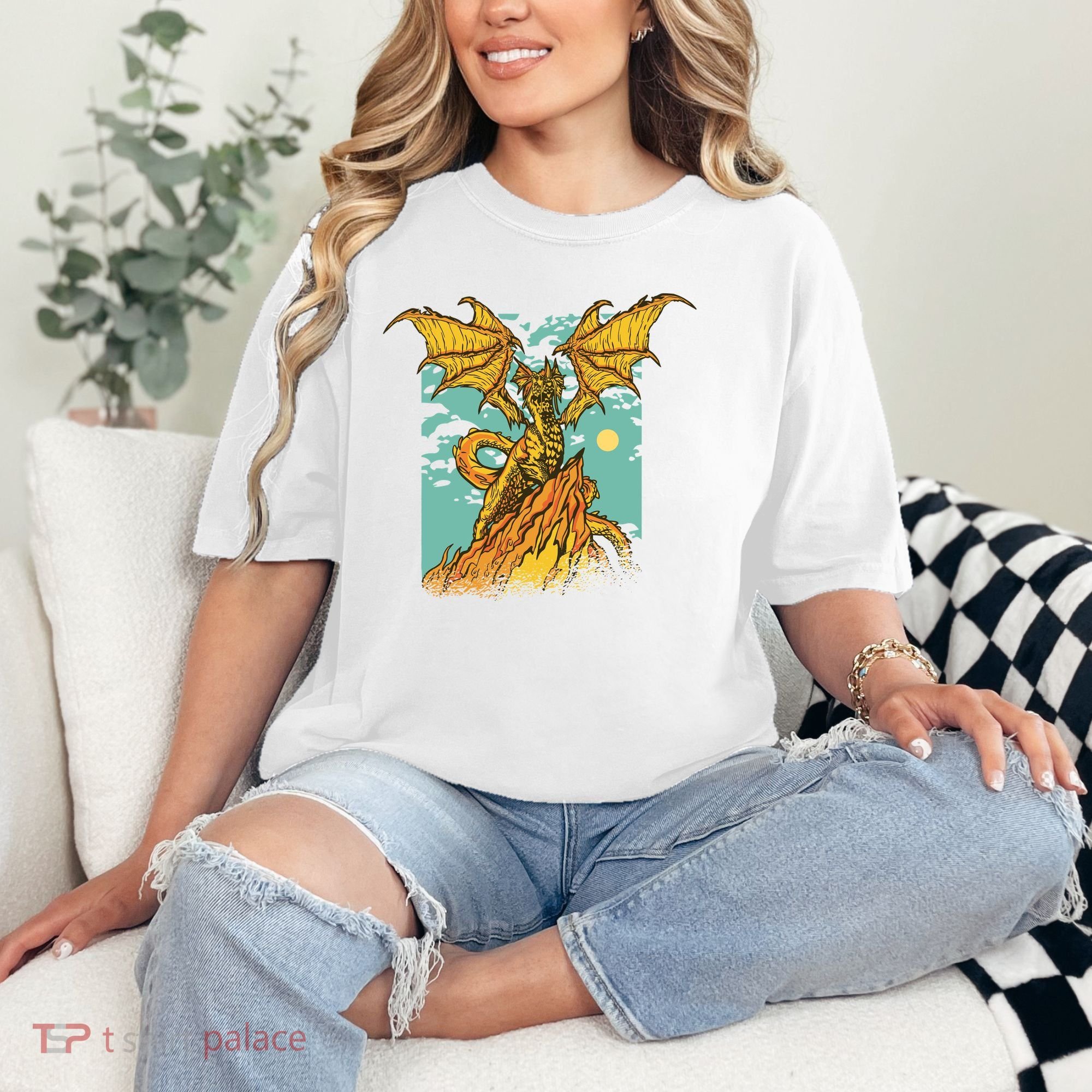 Powerful Dragon Creature Comfort Colors T-Shirt