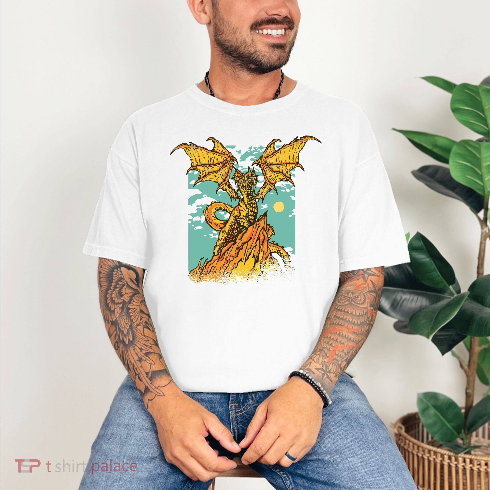Powerful Dragon Creature Comfort Colors T-Shirt