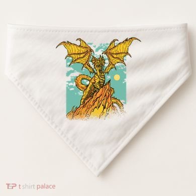 Powerful Dragon Creature USA-Made Doggie Bandana