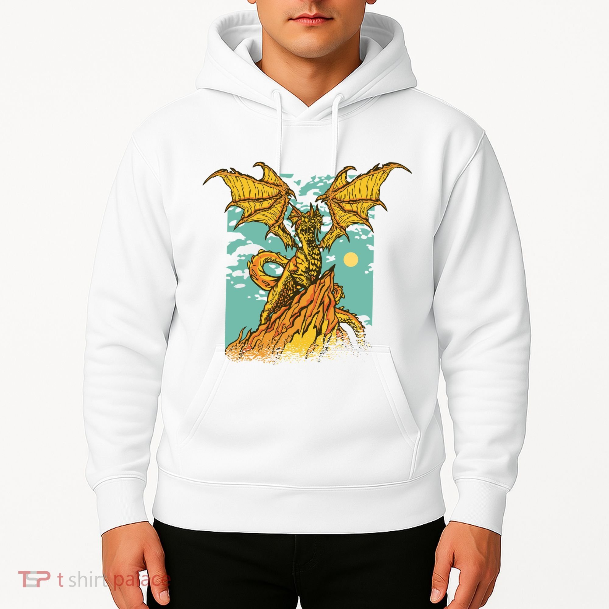 Powerful Dragon Creature Hoodie