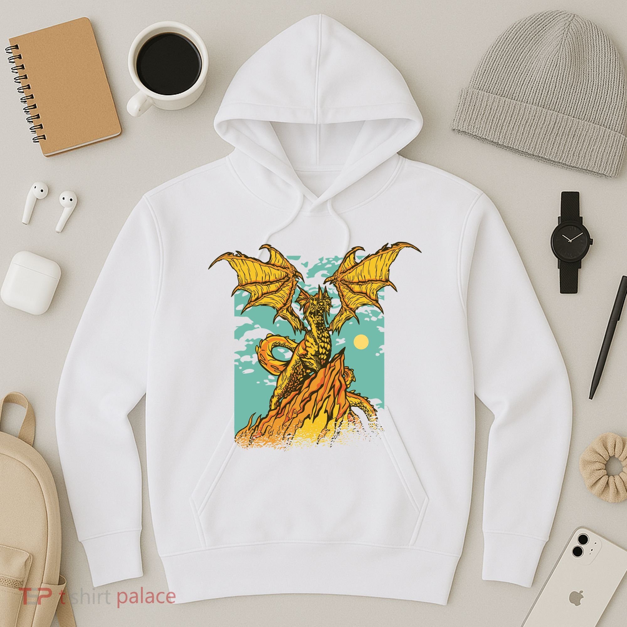 Powerful Dragon Creature Hoodie