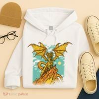 Powerful Dragon Creature Hoodie thumb 4