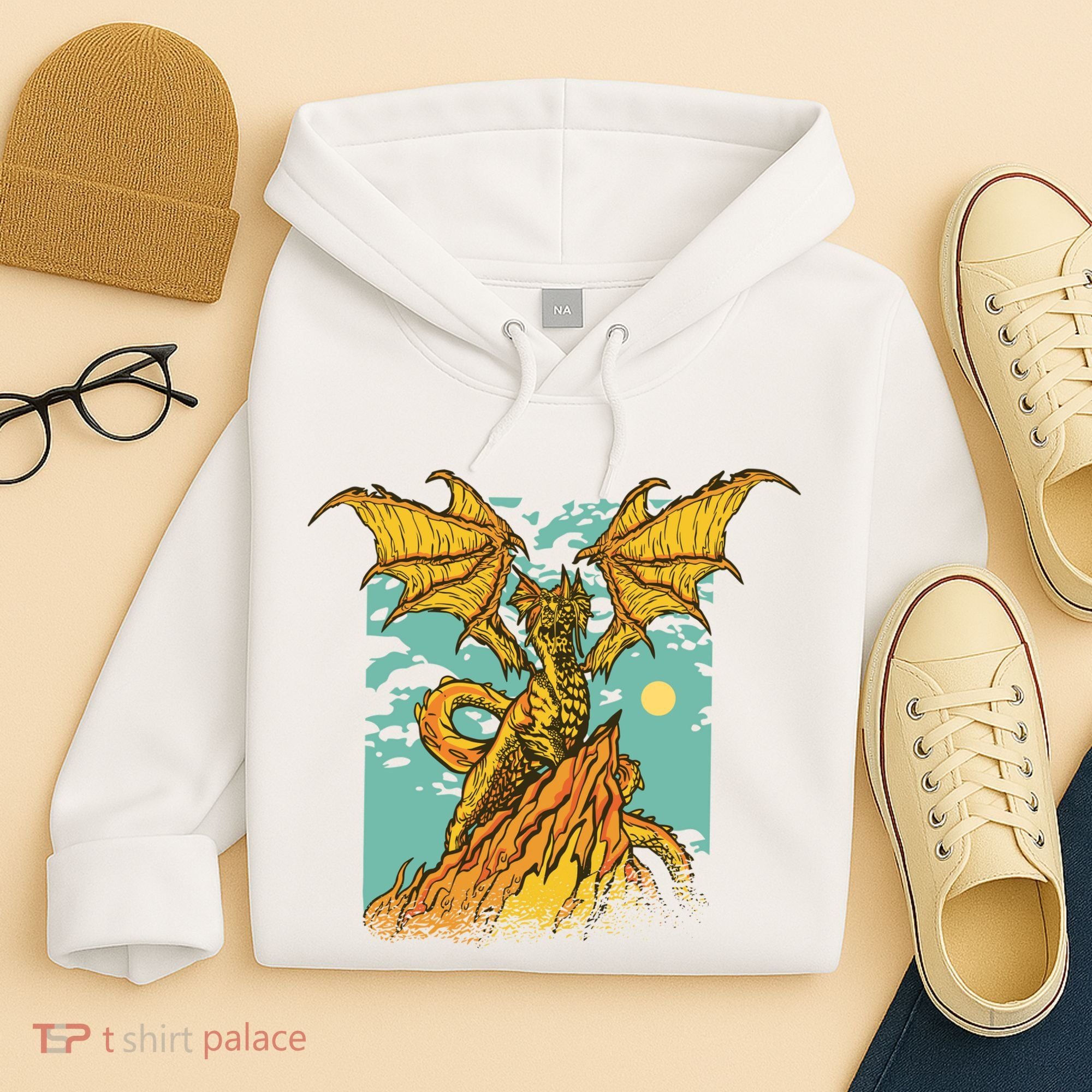 Powerful Dragon Creature Hoodie