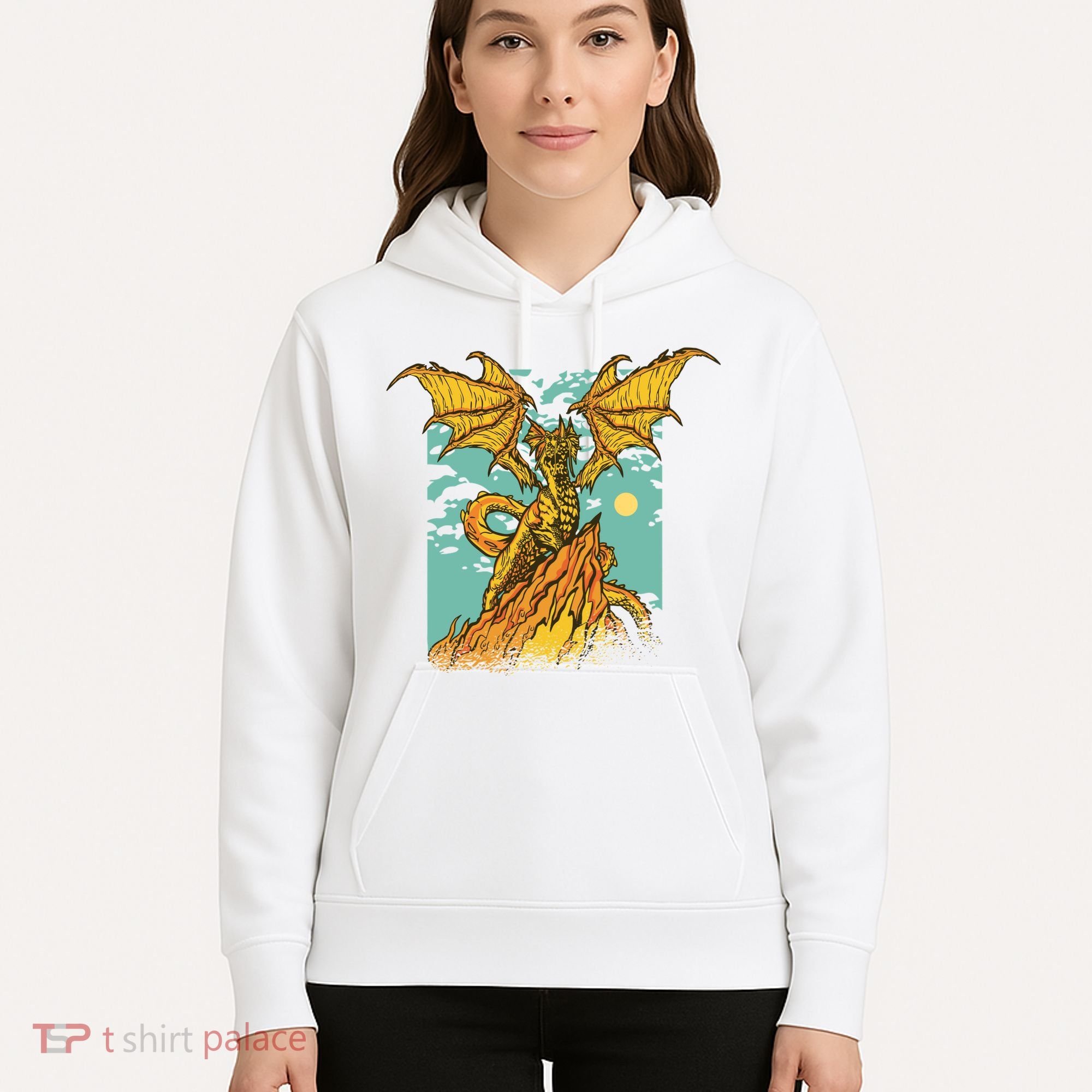 Powerful Dragon Creature Hoodie