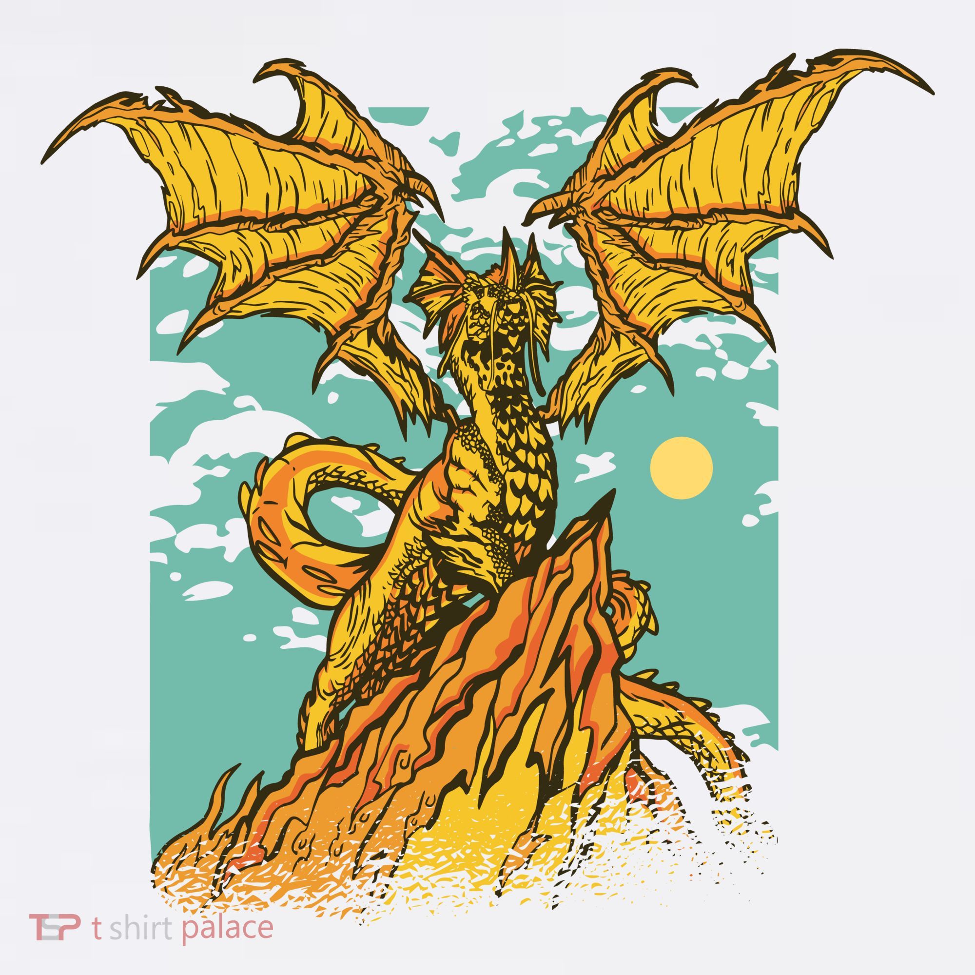 Powerful Dragon Creature Hoodie