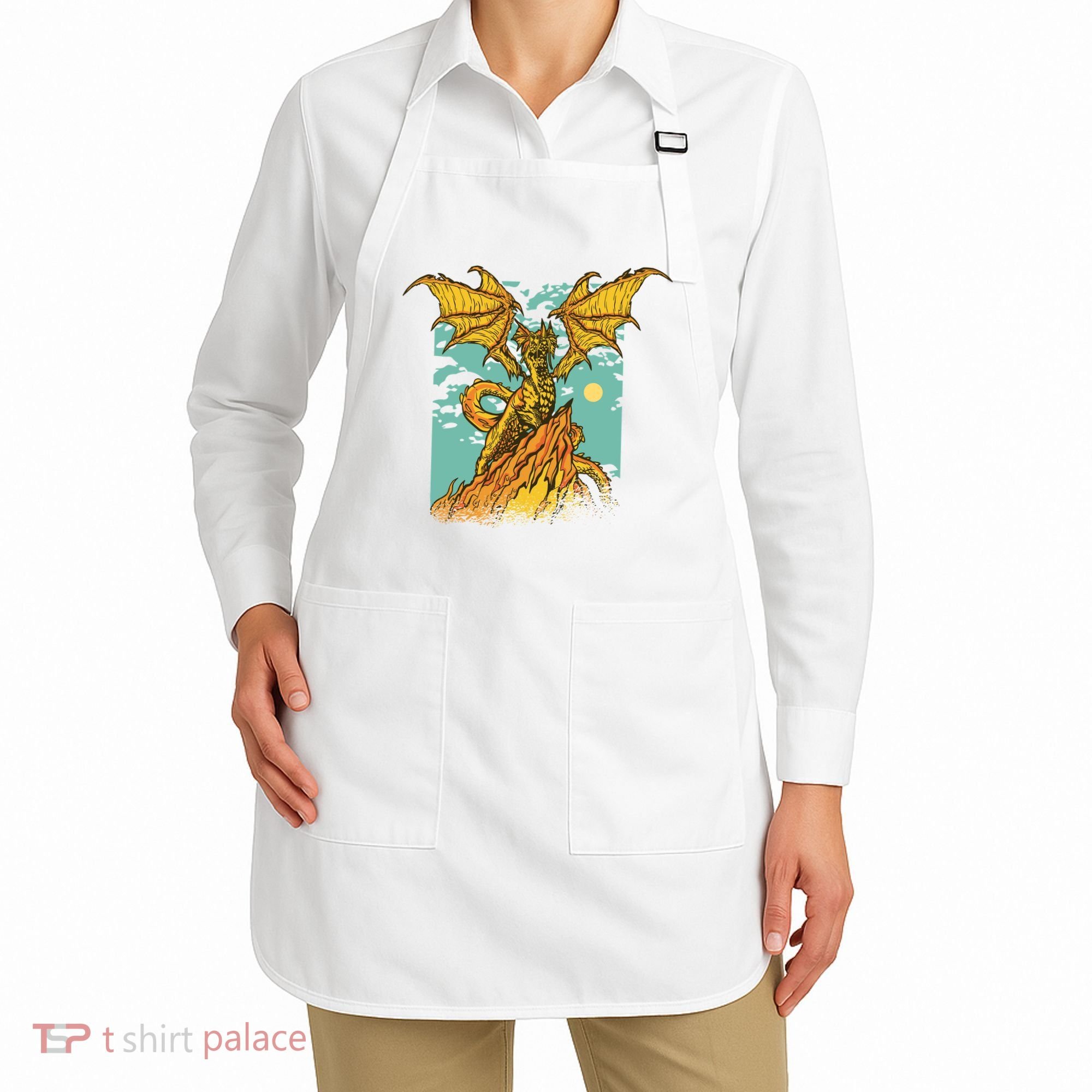 Powerful Dragon Creature Apron
