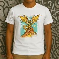 Powerful Dragon Creature T-Shirt thumb 3