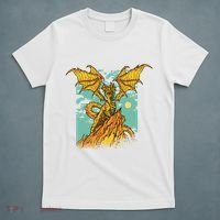 Powerful Dragon Creature T-Shirt thumb 5