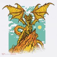 Powerful Dragon Creature T-Shirt thumb 7