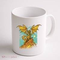 Powerful Dragon Creature Coffee Mug thumb 1
