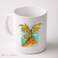 Powerful Dragon Creature Coffee Mug thumb 0