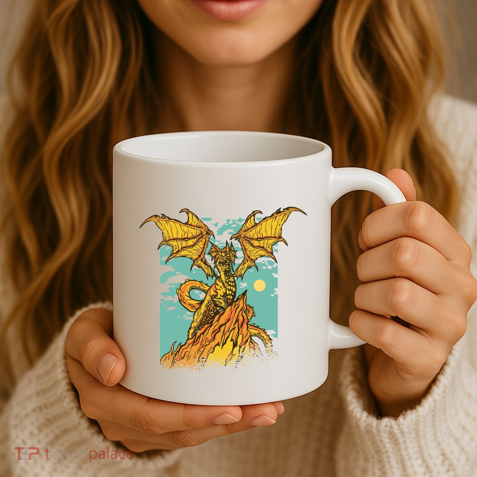 Powerful Dragon Creature Coffee Mug