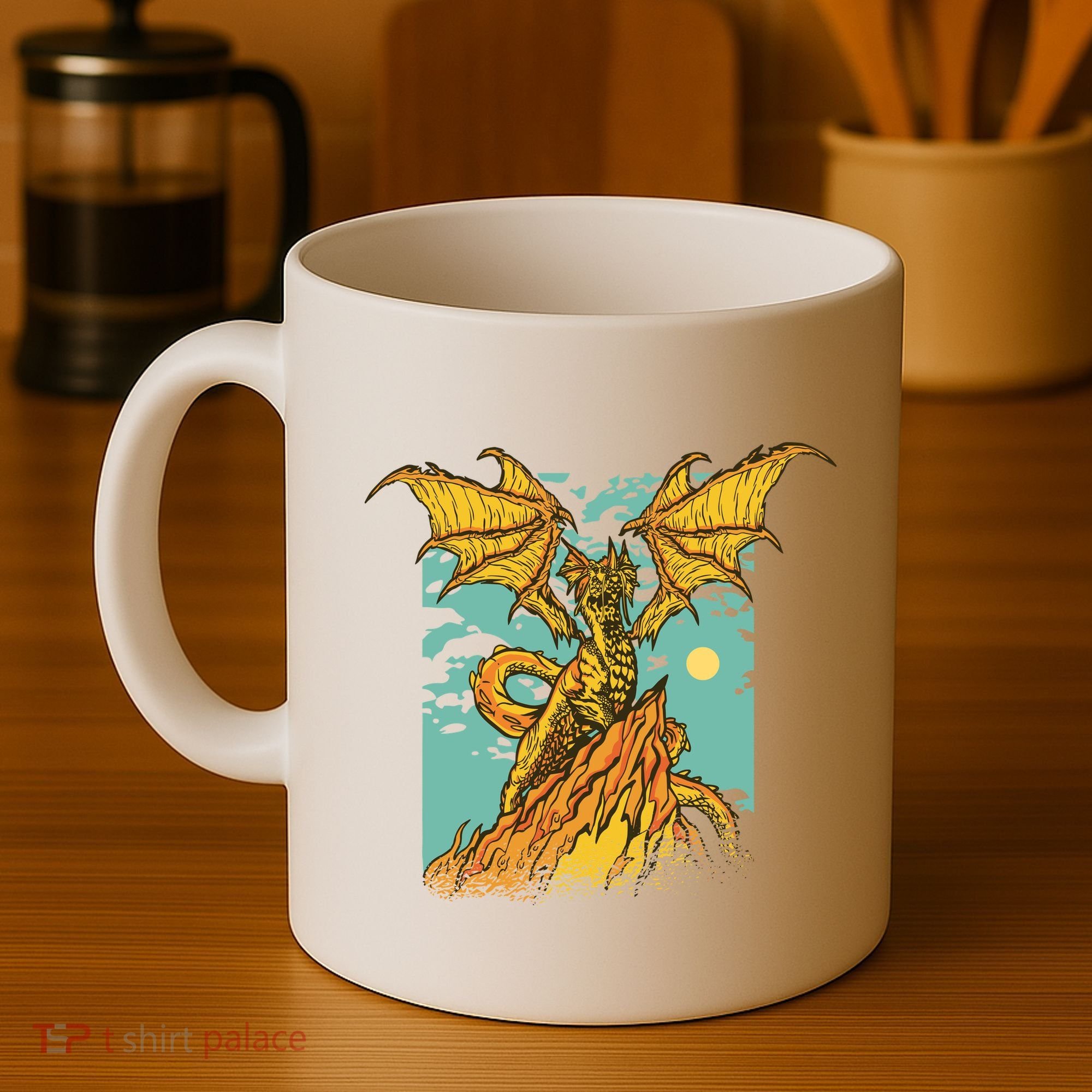 Powerful Dragon Creature Coffee Mug
