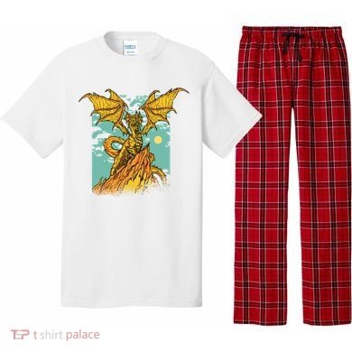 Powerful Dragon Creature Pajama Set