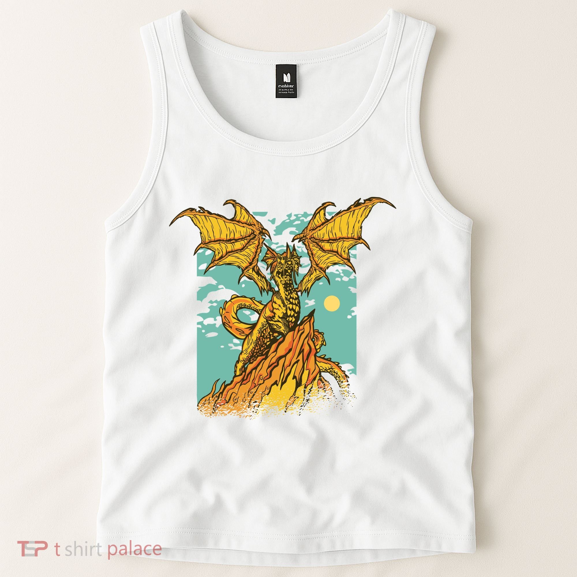 Powerful Dragon Creature Tank Top