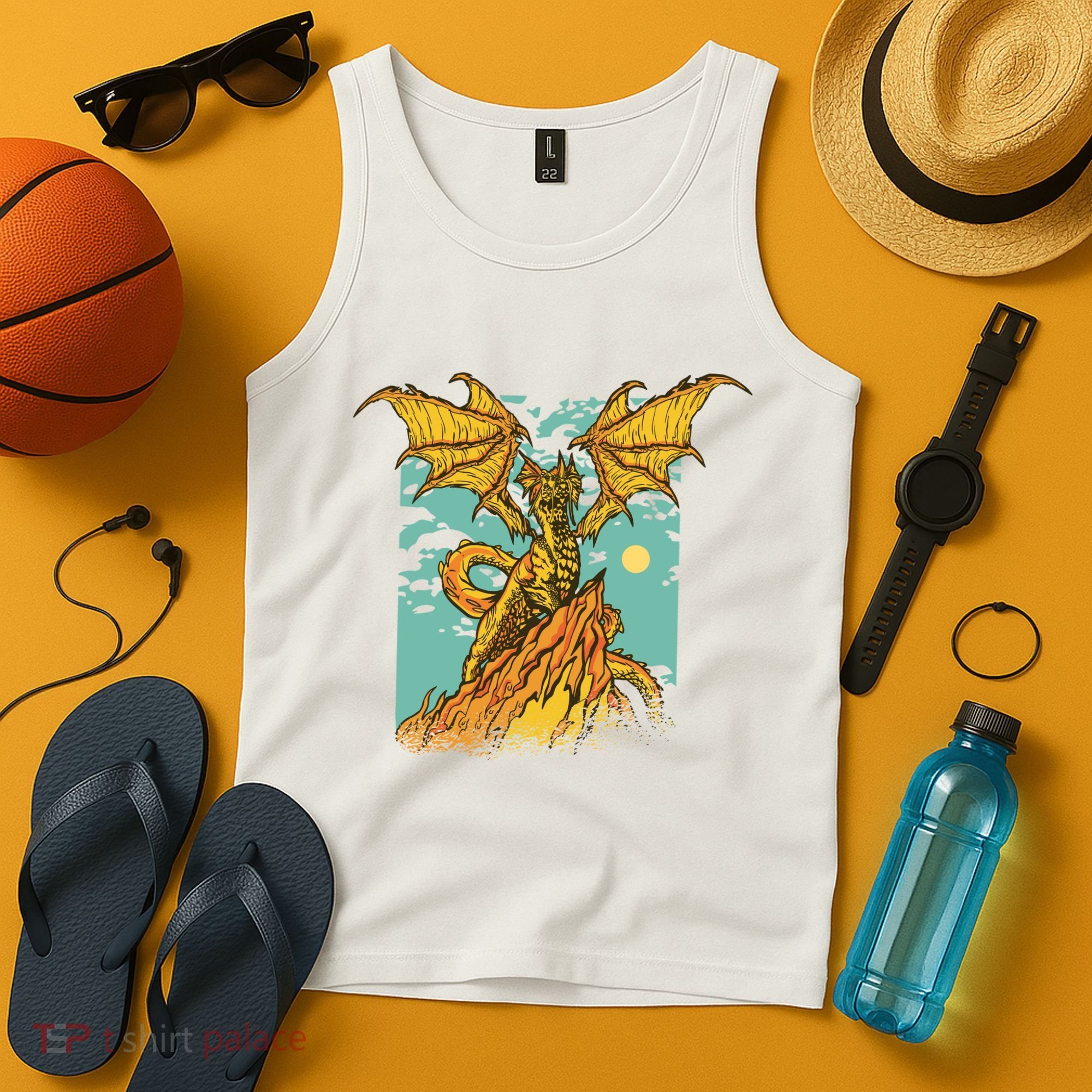 Powerful Dragon Creature Tank Top