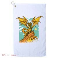 Powerful Dragon Creature Golf Towel thumb 0