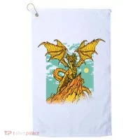 Powerful Dragon Creature Golf Towel thumb 0