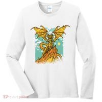 Powerful Dragon Creature Women's Long Sleeve Shirt thumb 0