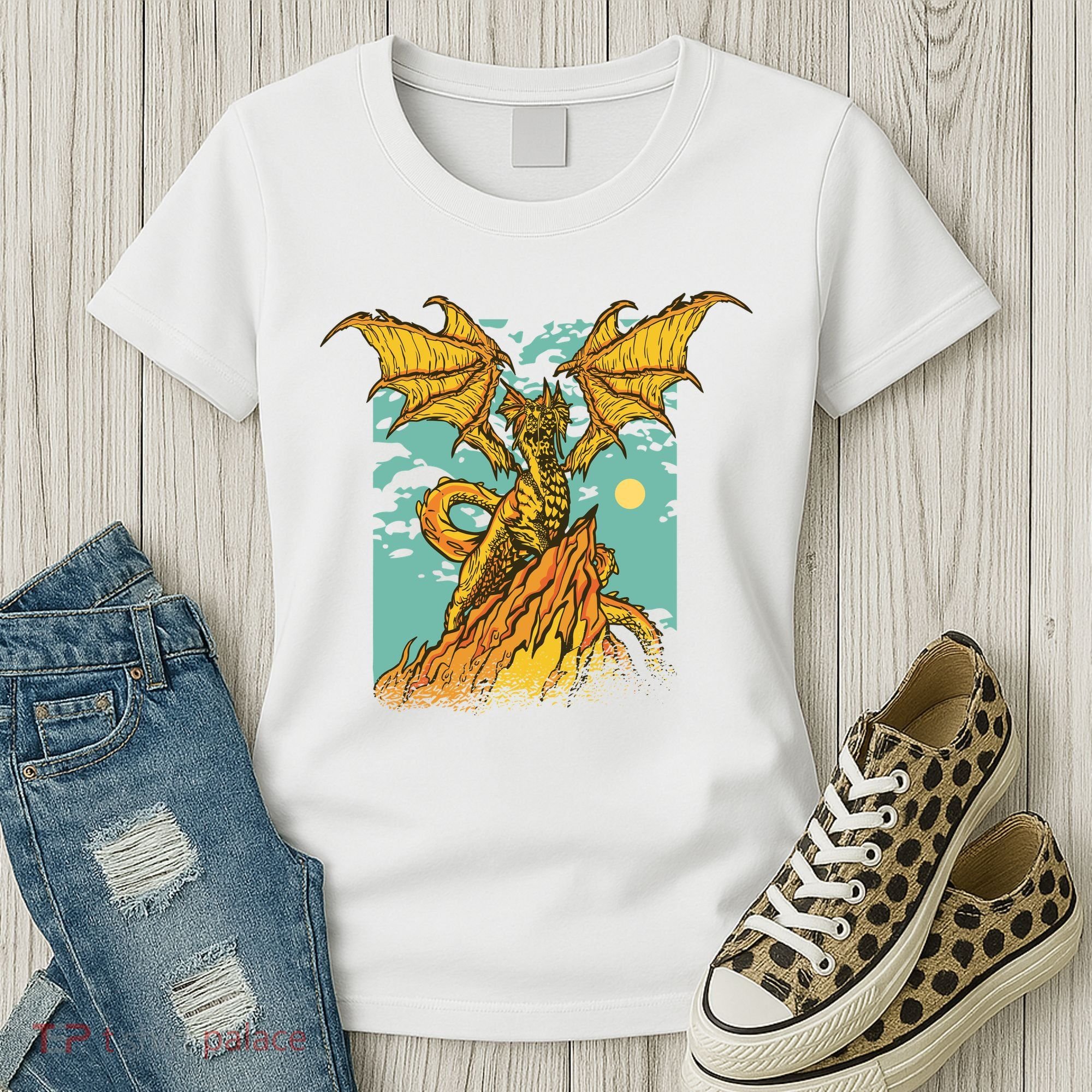 Powerful Dragon Creature Women's T-Shirt