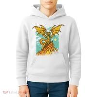Powerful Dragon Creature Kids Hoodie thumb 4