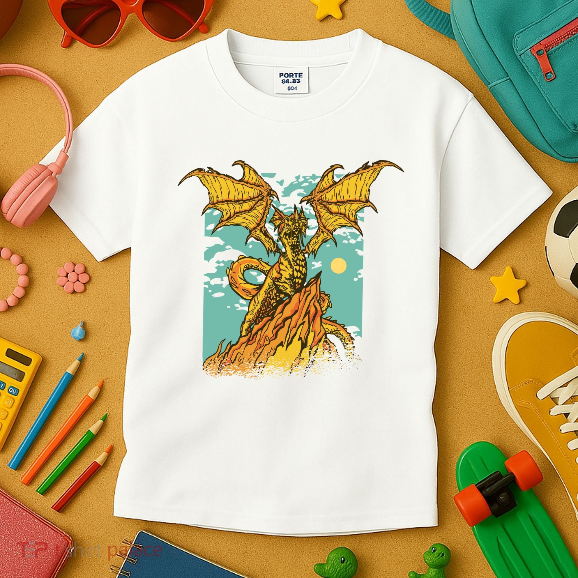 Powerful Dragon Creature Kids T-Shirt