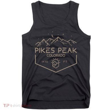 Pikes Peak 14115 Ft. Colorado Mountains Tank Top