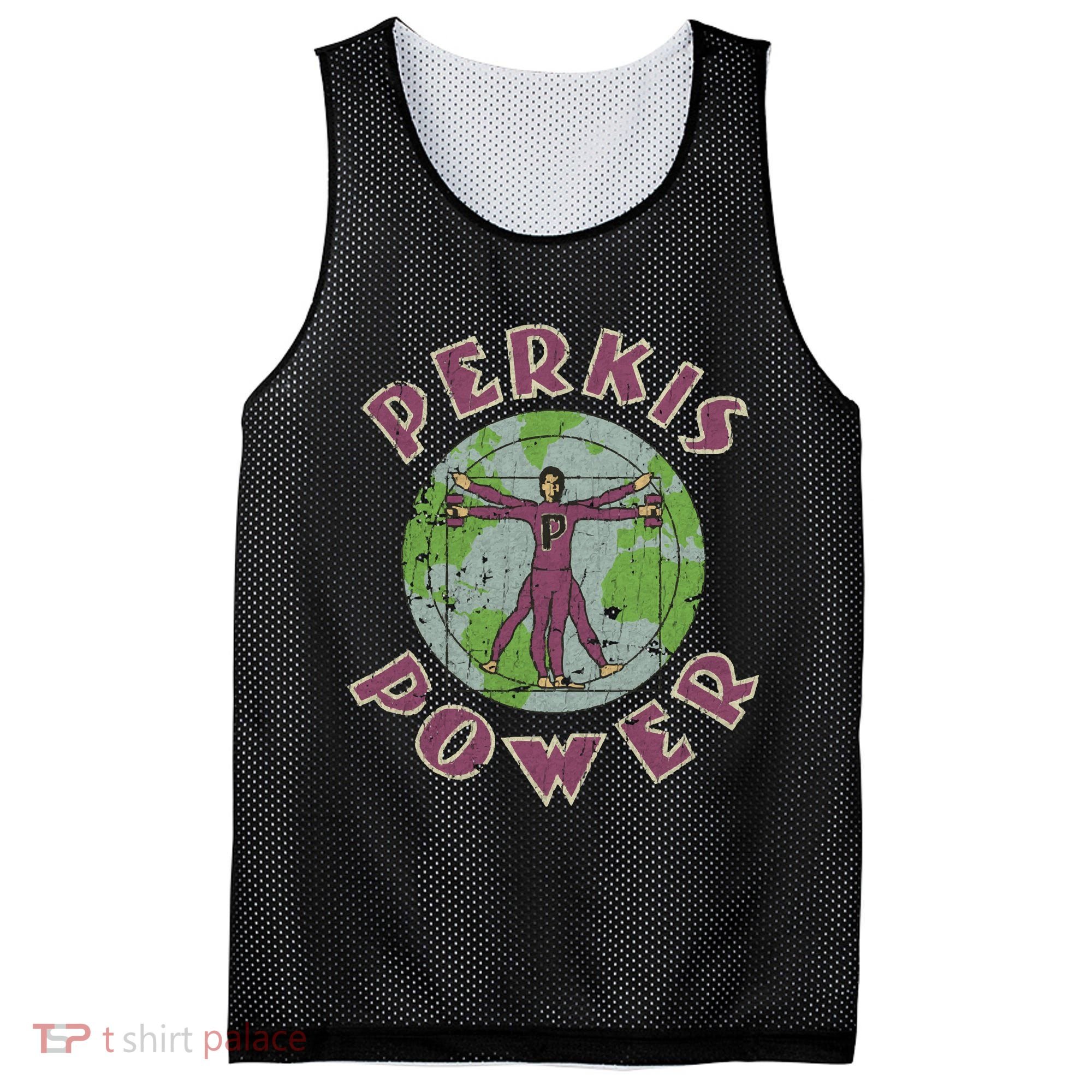 Perkis Power 1995 Mesh Reversible Basketball Jersey Tank