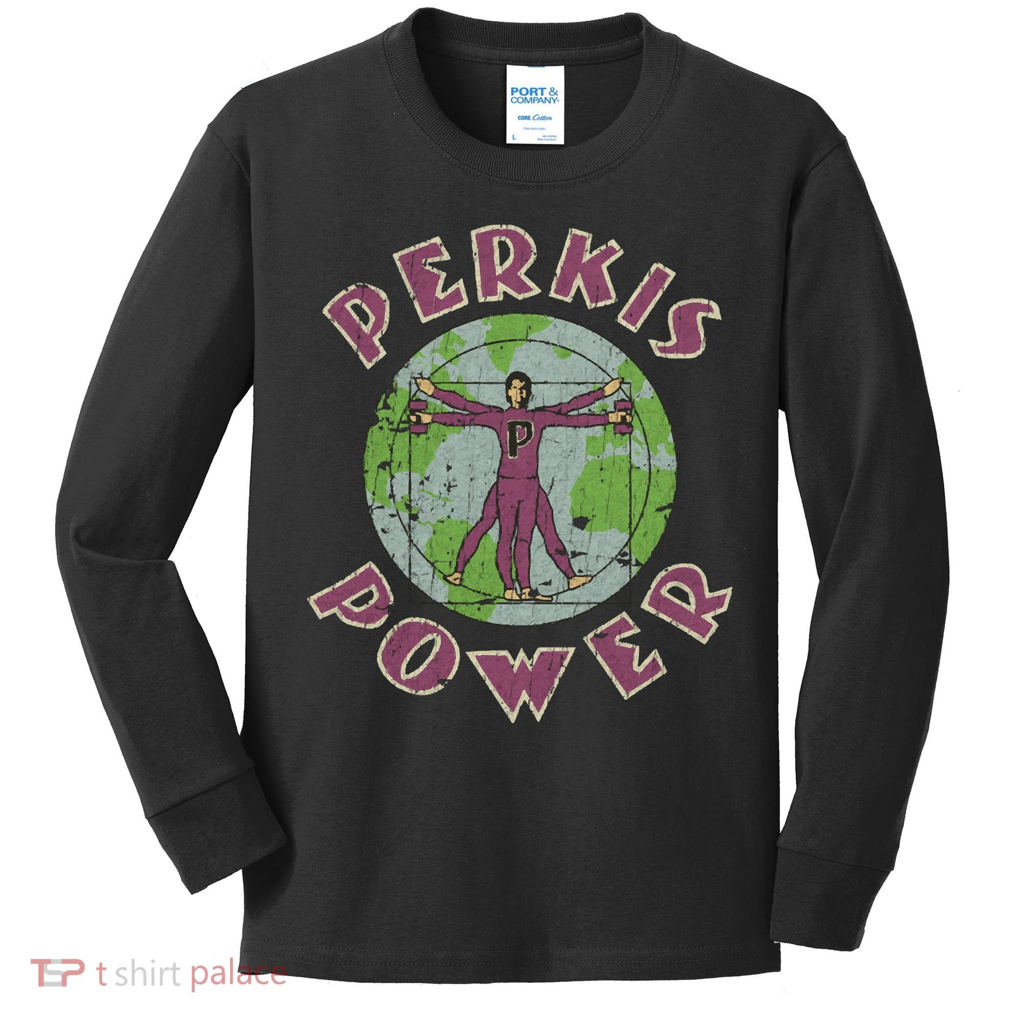 Perkis Power 1995 Kids Long Sleeve Shirt