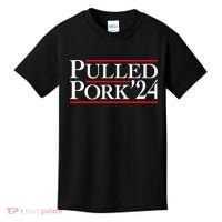 Pulled Pork 24 Funny Bbq Lover Political Slogan Humor Pun Kids T-Shirt thumb 0