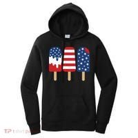 Patriotic Popsicle 4th Of July Family Women's Hoodie thumb 0