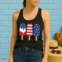 Patriotic Popsicle 4th Of July Family Women's Tank Top thumb 2