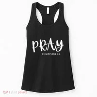 Pray [Philippians 46] Women's Tank Top thumb 0