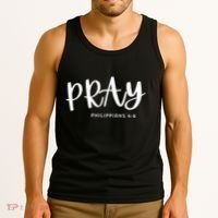 Pray [Philippians 46] Tank Top thumb 3