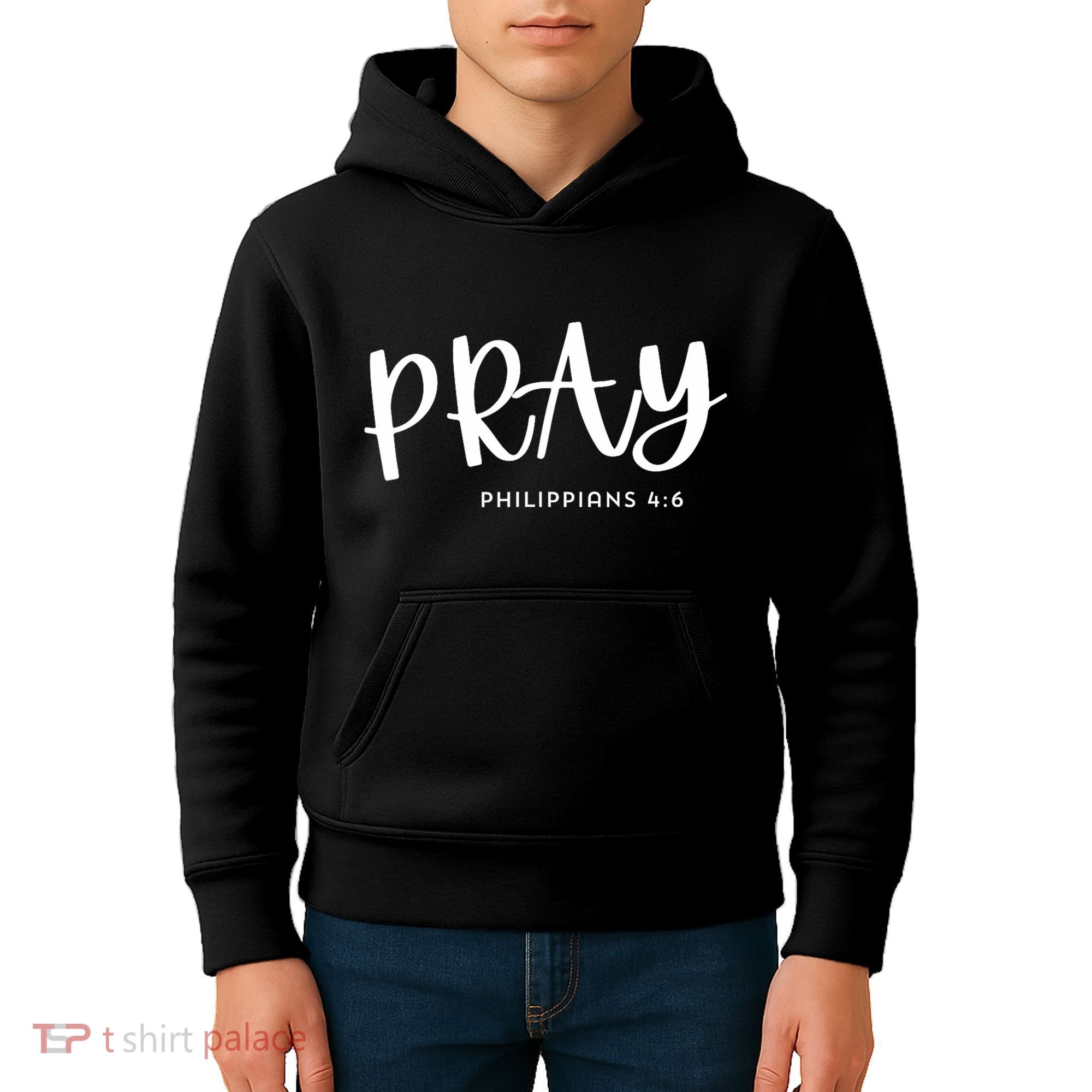 Pray [Philippians 46] Kids Hoodie