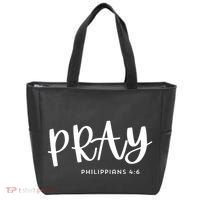 Pray [Philippians 46] Tote Bag thumb 0
