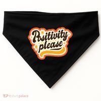 Positivity Please USA-Made Doggie Bandana thumb 0